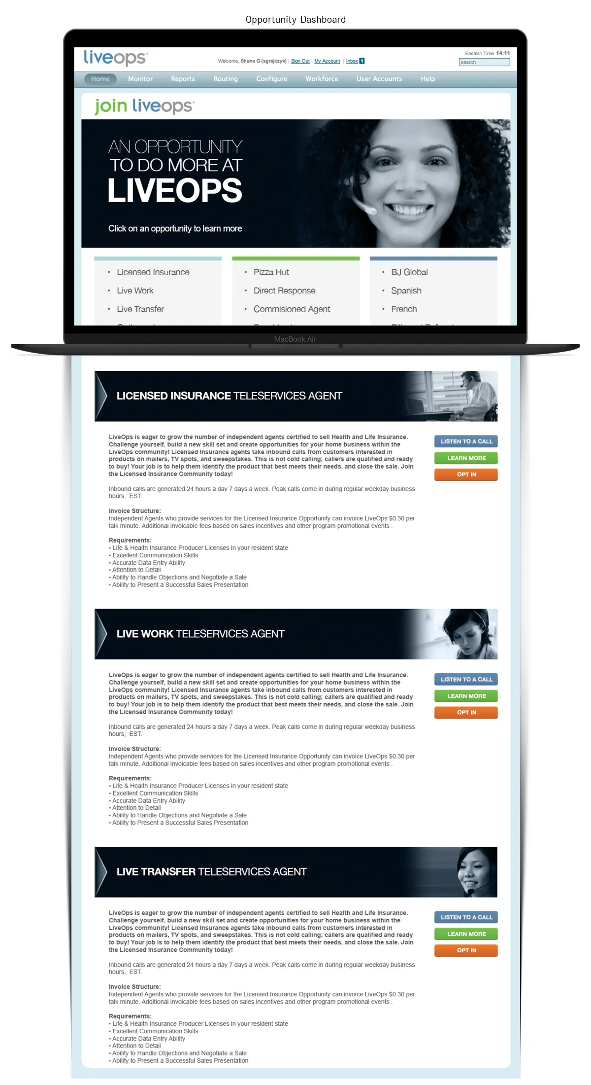 LiveOps project design, image 5 of 7